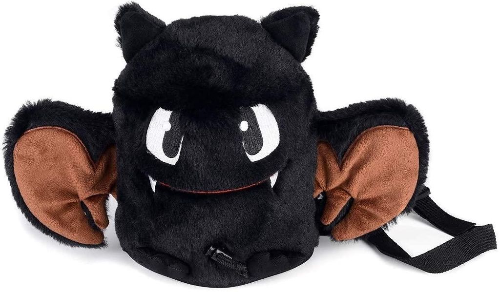 BG Climbing Fledermaus Chalk Bag Animal Edition zum Klettern, Schwarz, Kordelzug