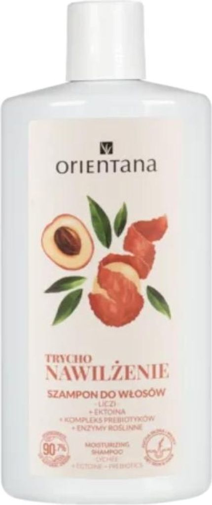 ORIENTANA Trycho Shampoo FEUCHTIGKEITSSPENDEND Lychee Ectoin Präbiotika-Komplex, 200 ml