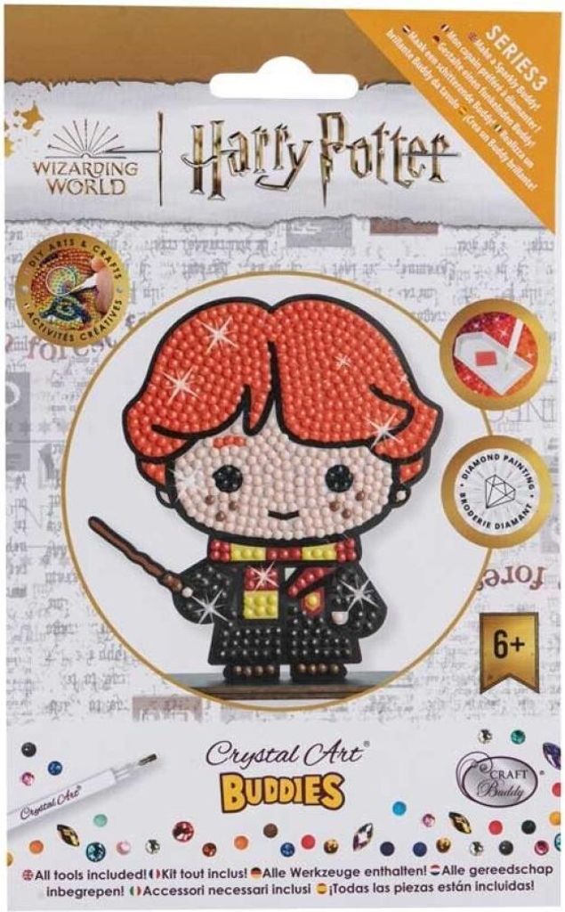 CRYSTAL ART Diamantov Kleiner Ofen Harry Potter: Ron Weasley
