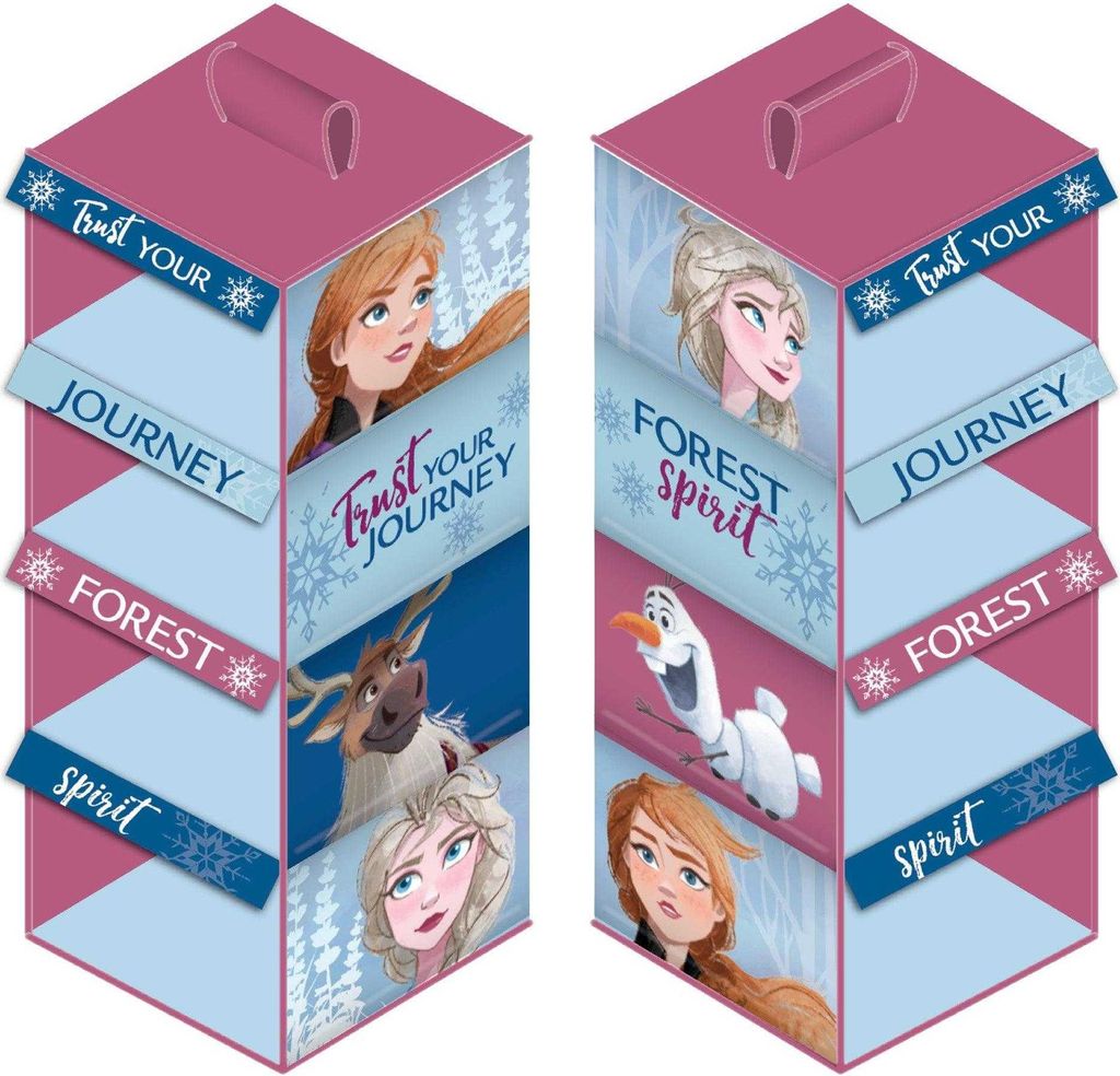 Frozen - Aufbewahrungsorganisator TC565 (Einheitsgröße) (Bunt)