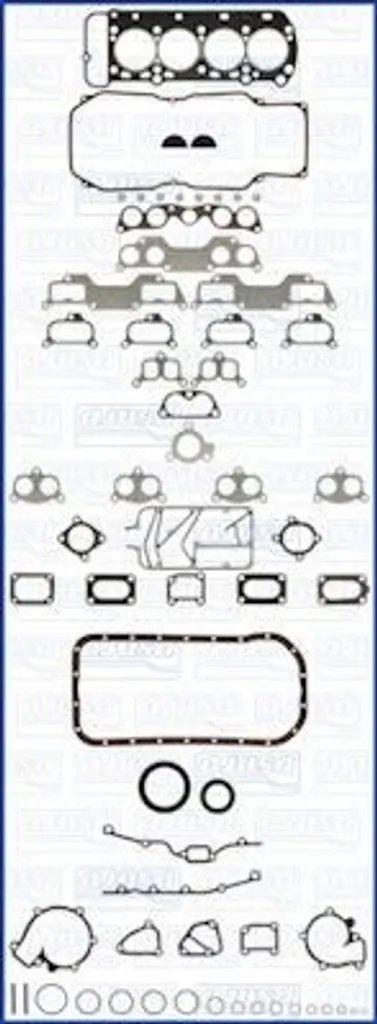 Pochette de joints moteur Mazda 818 et Série B Pick-up - AJUSA 50134900