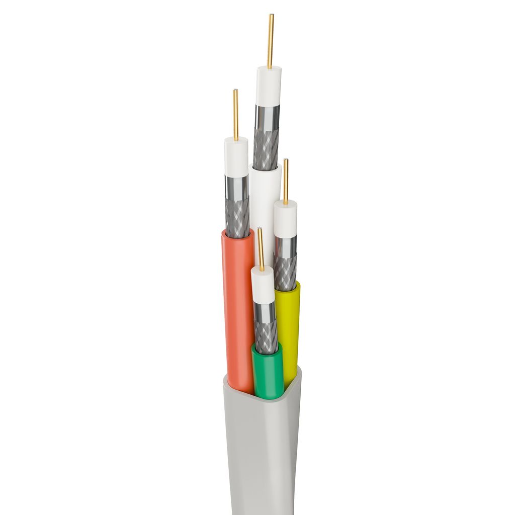 hb-digital 20m Koaxialkabel Quattro 100dB 2 Fach geschirmt Produktbild 4
