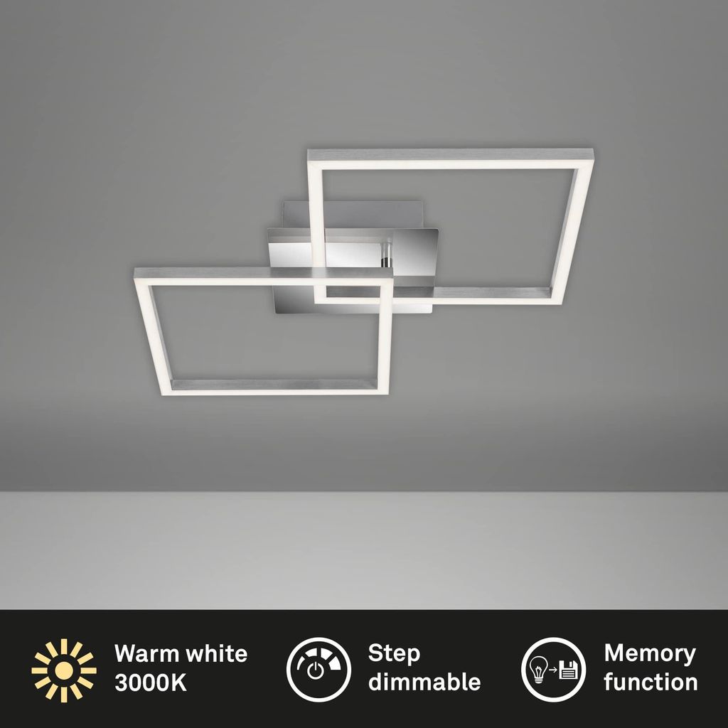 Plafonnier LED BRILONER LEUCHTEN FRAME, 24 W, 2300 lm, Image du produit 