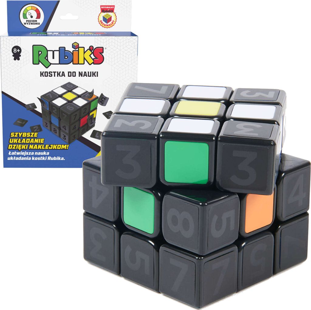 Rubik’s Coach Cube 3x3, Rubikova kocka, 8 rok / roky Obrázok produktu 
