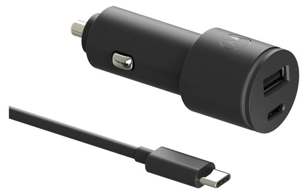 Motorola TurboPower 45W Autolader USB-A/USB-C (SJV102-EU) Immagine del prodotto 