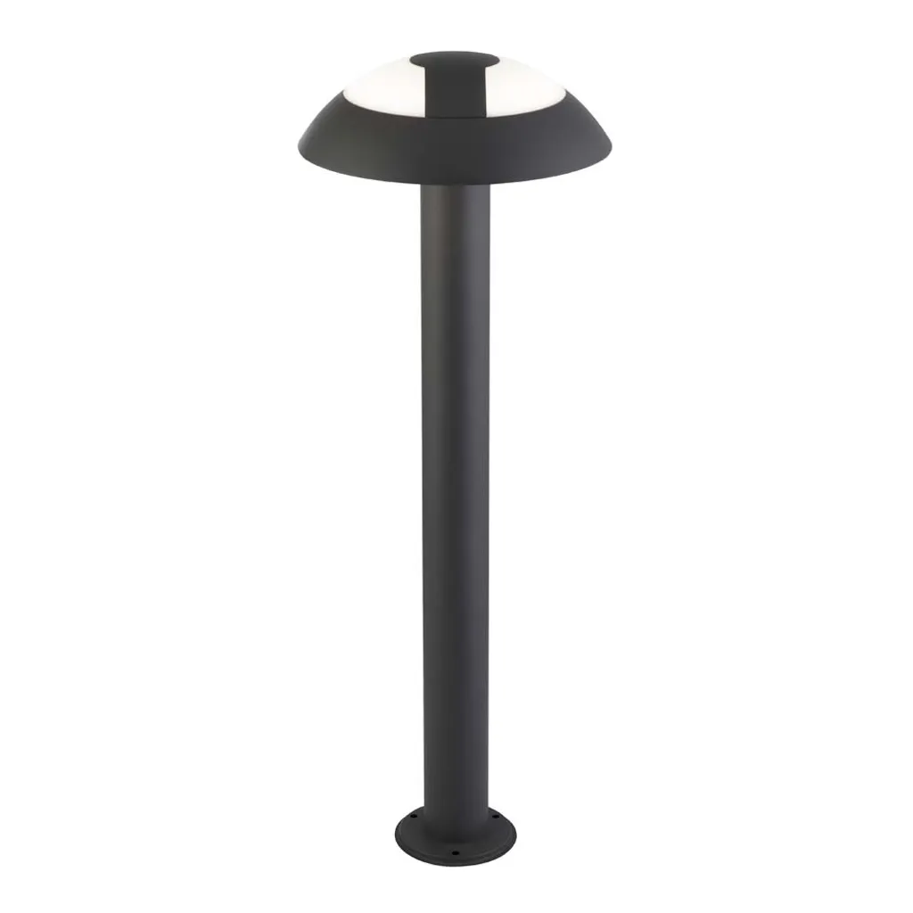 Luminaire Extérieur LED 730mm en Aluminium Gris Foncé Haute Qualité