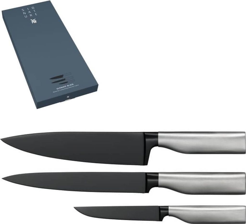 Sada nožů WMF 3-dílná Ultimate Black Obrázek produktu 