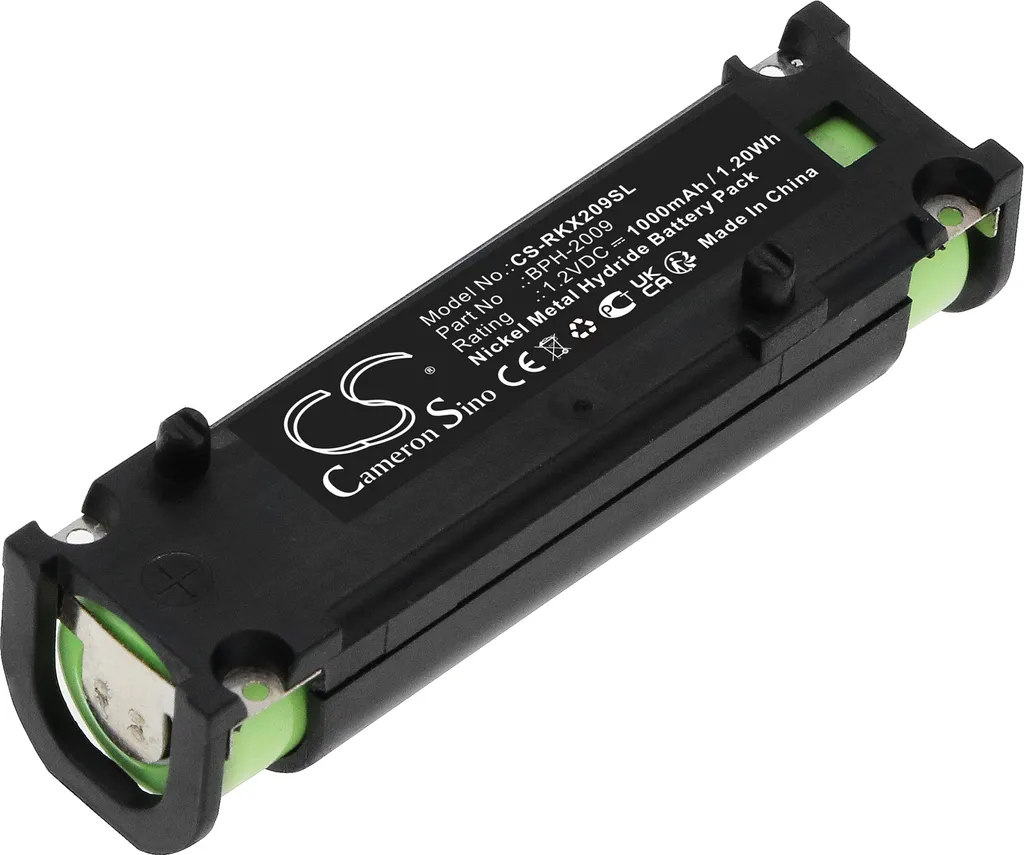 Accumulatore TECHTEK BPH-2009 per RKI GX-2009 | 1000mAh 1.2V Ni-MH
