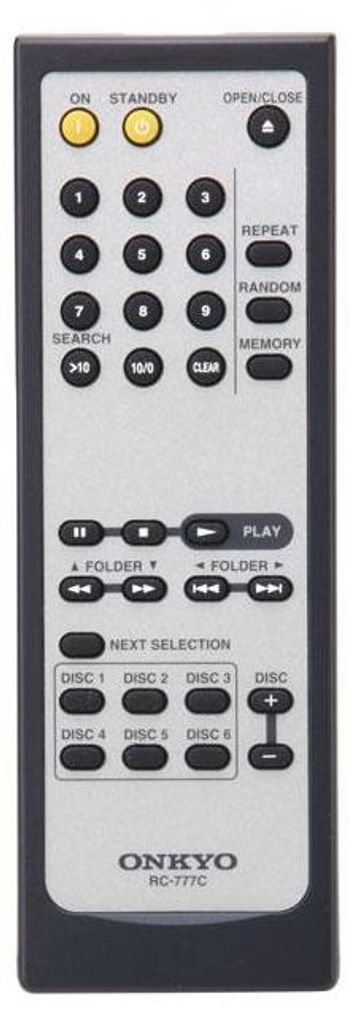 Originale Fernbedienung für Onkyo RC-777C - DX-C390 Produktbild 