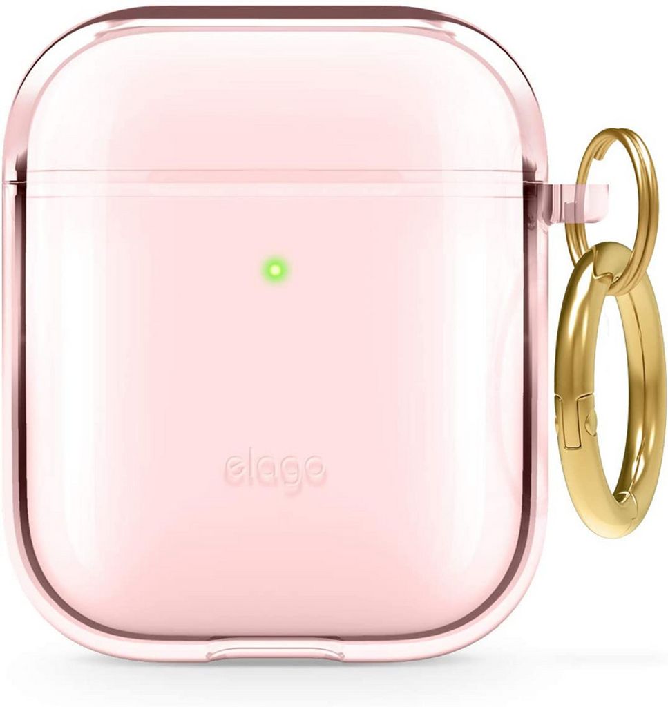 Elago Clear Case für AirPods 2 / AirPods 1 Lovely Pink