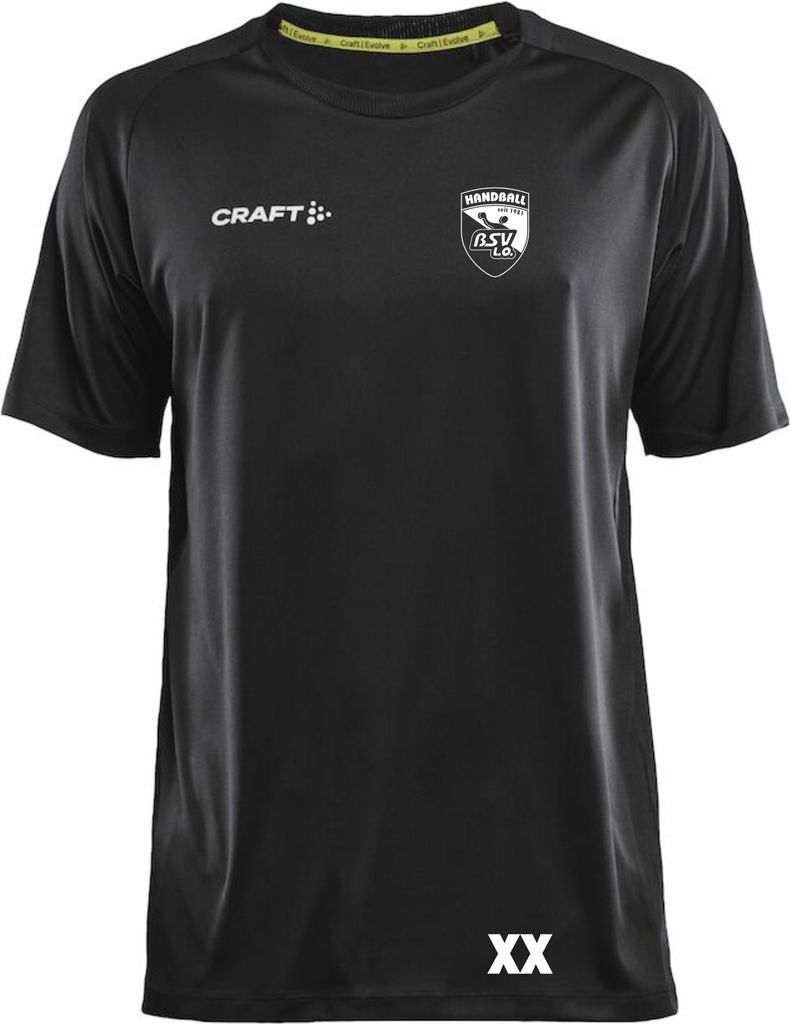 CRAFT Evolve Tee Männer 999000 BLACK XL