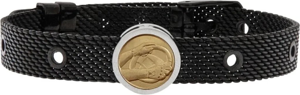 Regalo Bracciale Talent Jewels Pilot Nero TJA-1-14-01-2-235 Acciaio - 1