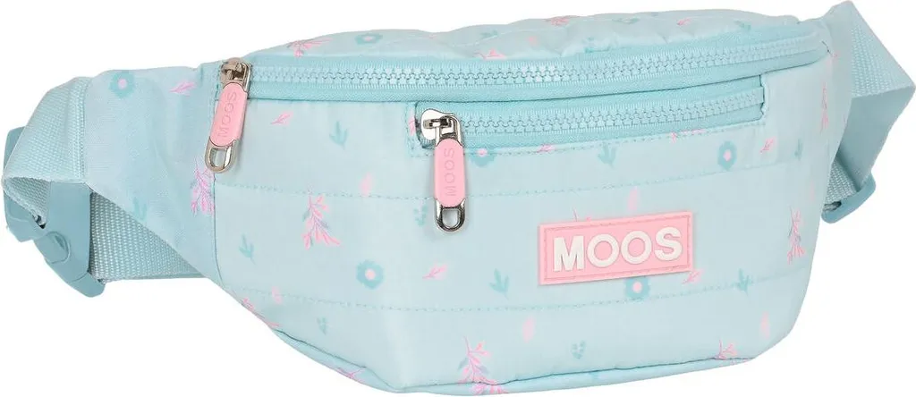 Petit Sac Banane Femme Moos Garden Turquoise - Sacoche de Taille Chic