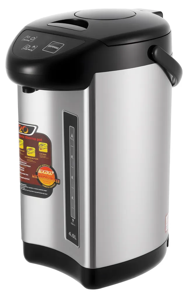 Bouilloire électrique chauffe rapide 4L noir haute performance 4-5l