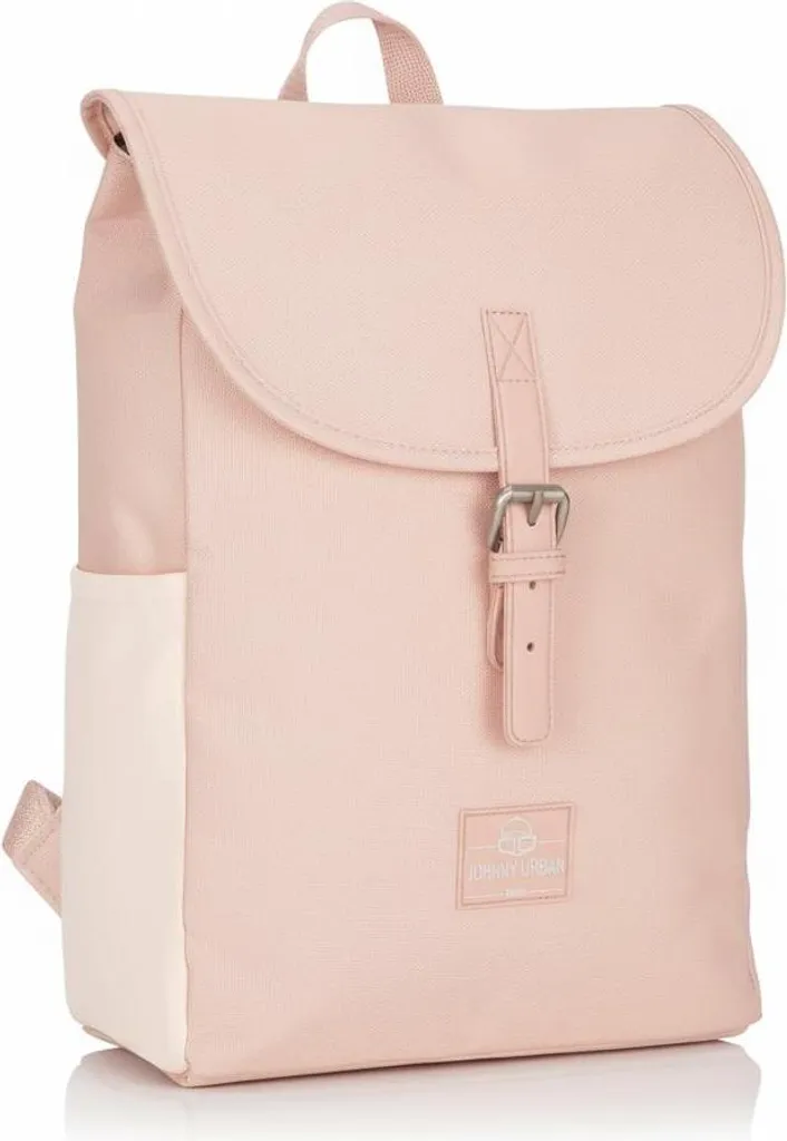 Zaino Johnny Urban per bambine rosa - Junior Liam - Zaino per bambini con cinturino pettorale - Realizzato in materiale riciclato - Dai 3 anni in su - 7 litri - Idrorepellente