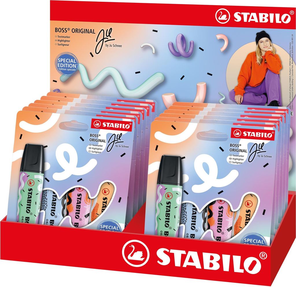 STABILO BOSS ORIGINAL by Ju Schnee Etuidisplay
