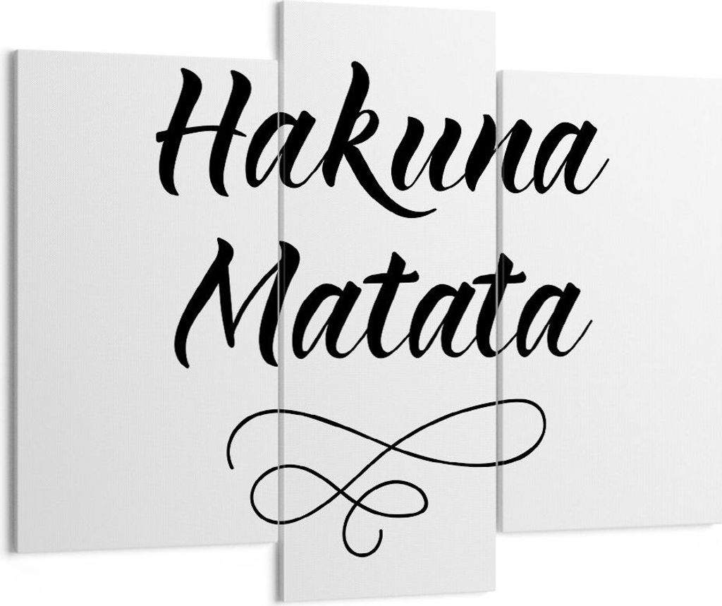 Bild auf Leinwand - Leinwandbild - 3 Teile - Hakuna Mama Produktbild 