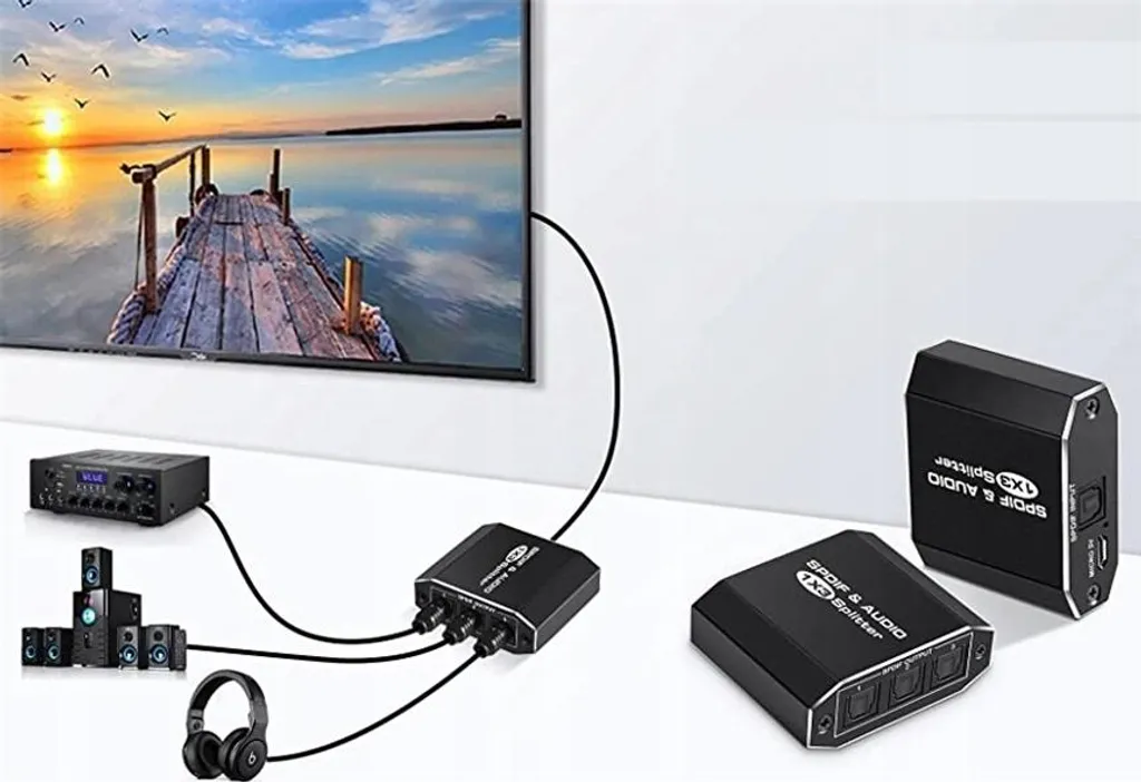Splitter TOSLINK 1 vers 3 : Résolvez le Manque de Sorties Audio Optiques - 8