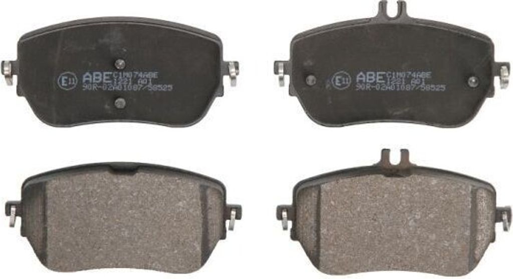 Bremsbelagsatz, Scheibenbremse ABE C1M074ABE