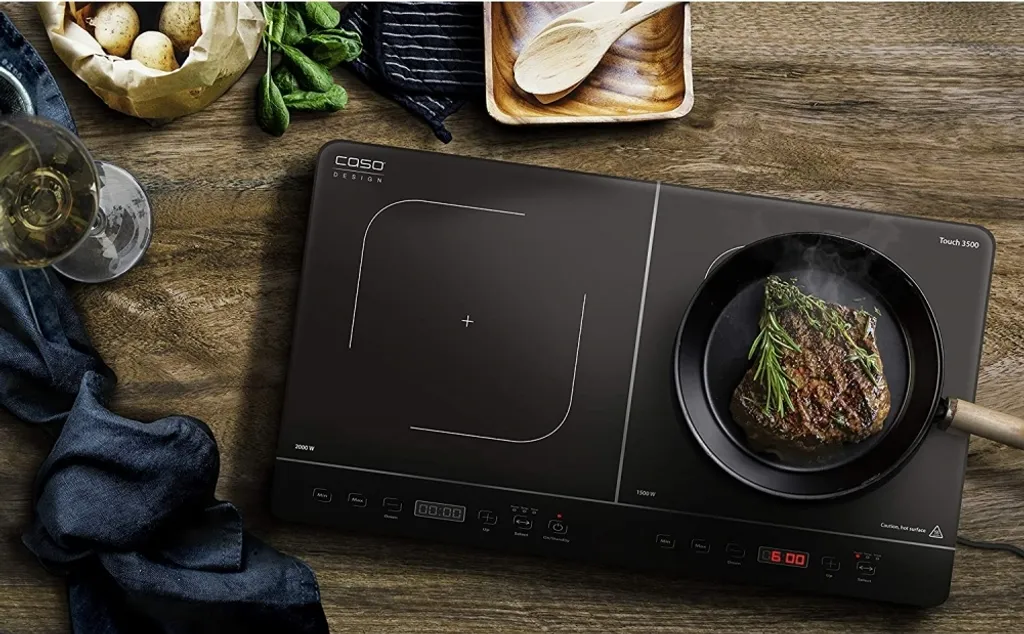 Réchaud double induction Caso Touch 3500 - Plaque de cuisson portable