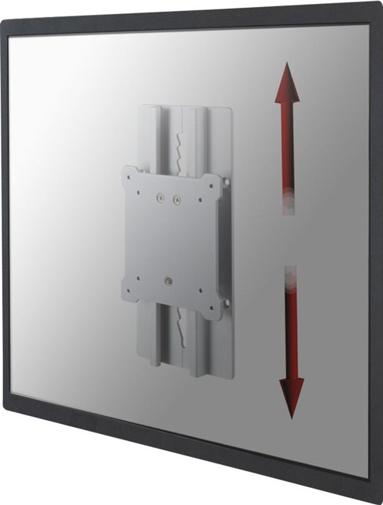Der NewStar Adapter, Modell FPMA-LIFT100, erlaubt es, die Höhe eines Flachbildschirms einzustellen. - Bildschirmgröße: 25,4 cm (10 Zoll) bis 68,...