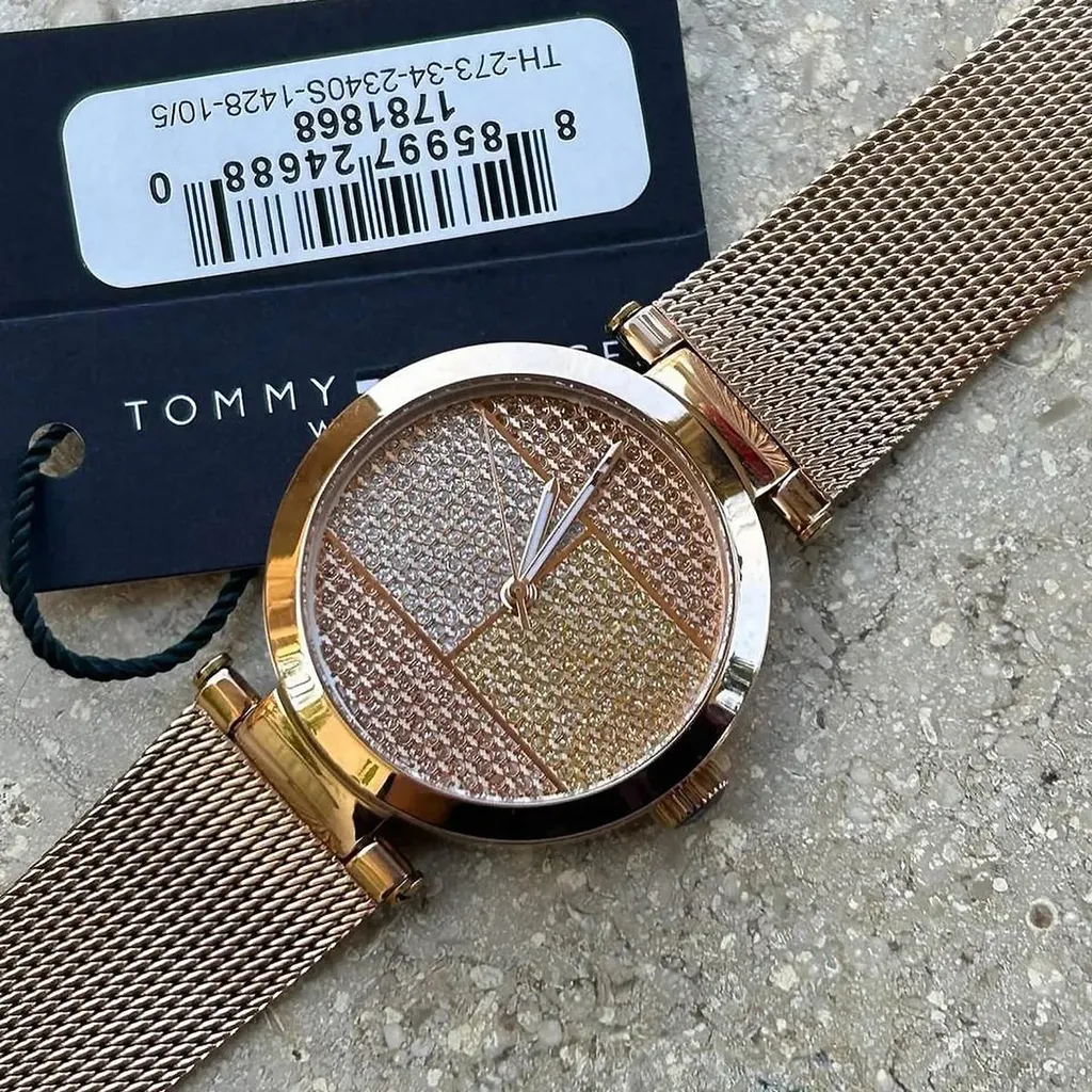 Tommy Hilfiger 1781868 Rose Gold: Qualità e Precisione Donna - 6