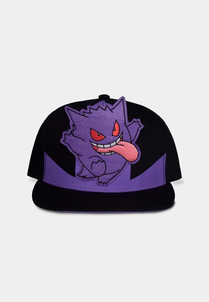 Casquette Pokémon Gengar 3D Difuzed - Accessoire Gamer Qualité Pro