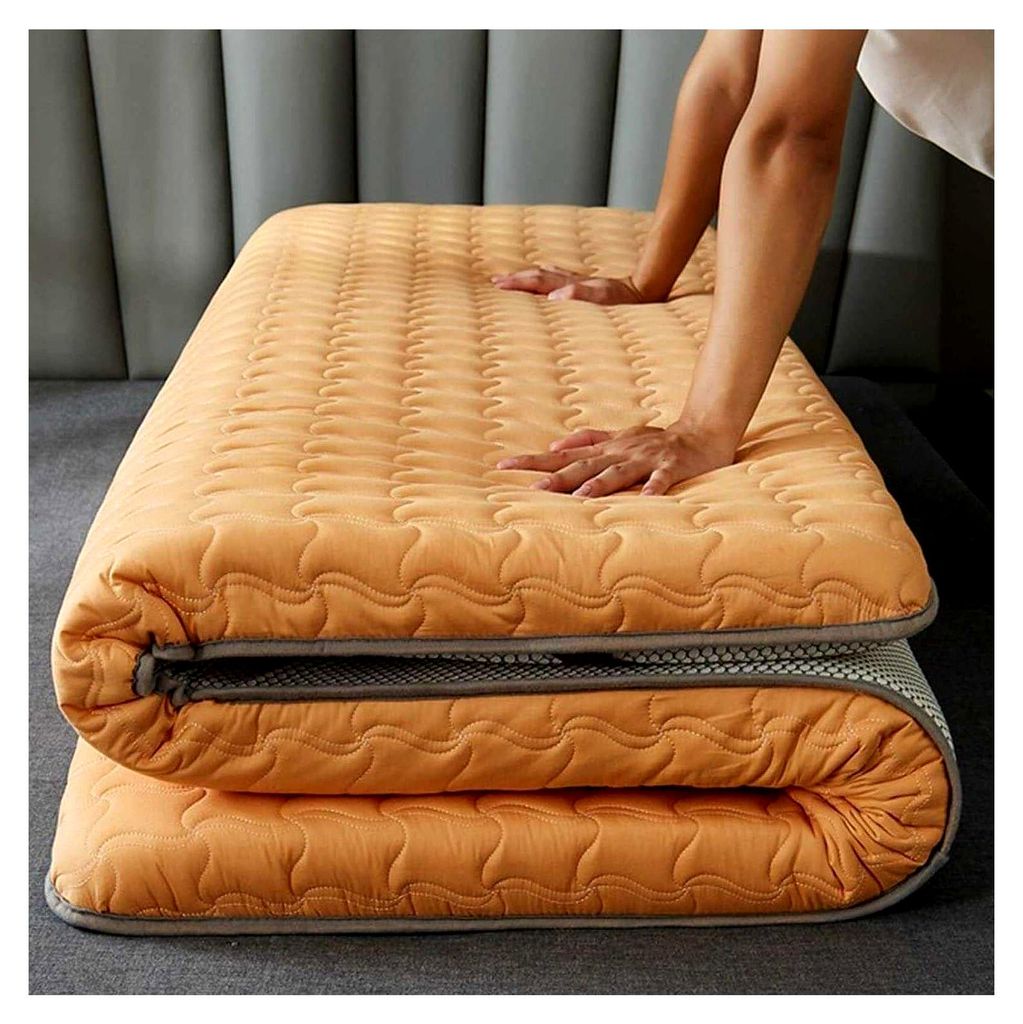 Faltbare japanische Futon-Matratze für Camping und Schlafsaal, dick und tragbar, leichtes und kompaktes Design für Reisen oder Zuhause