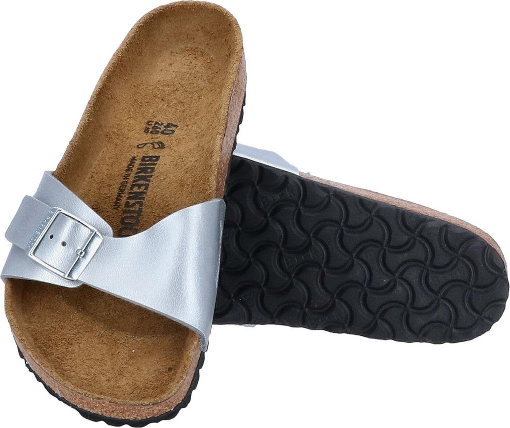 Birkenstock Sandalen Größe 40 Madrid BS silver Produktbild 