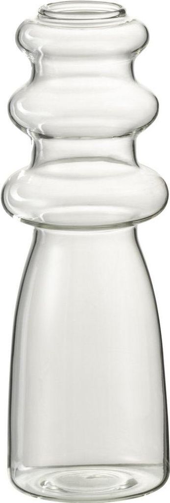 J-Line Vase Luna Glas Durchsichtig Large