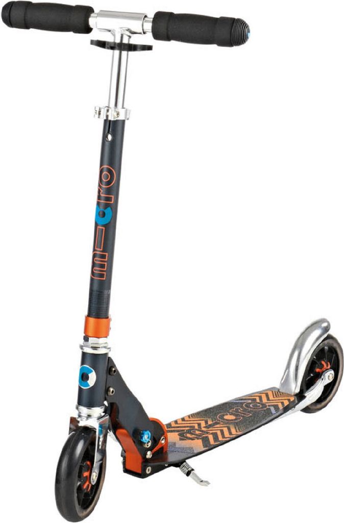 Micro Scooter SpeedPlus schwarz/orange Kickboard Roller Kinder City