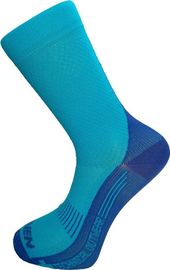 HAVEN Klassische Fahrradsocken - STRUCTURE LONG 2PAK - Blau 40-41