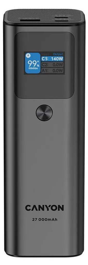 Batterie de secours PC portable CANYON 27000mAh 140W voyage et pro