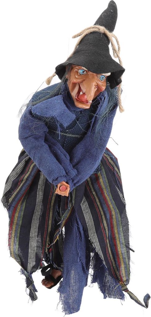 Blaue hängende Horror-Hexe, dekorative Sprachsteuerungs-Requisite, Dekoration für KTV-Bar-Restaurant