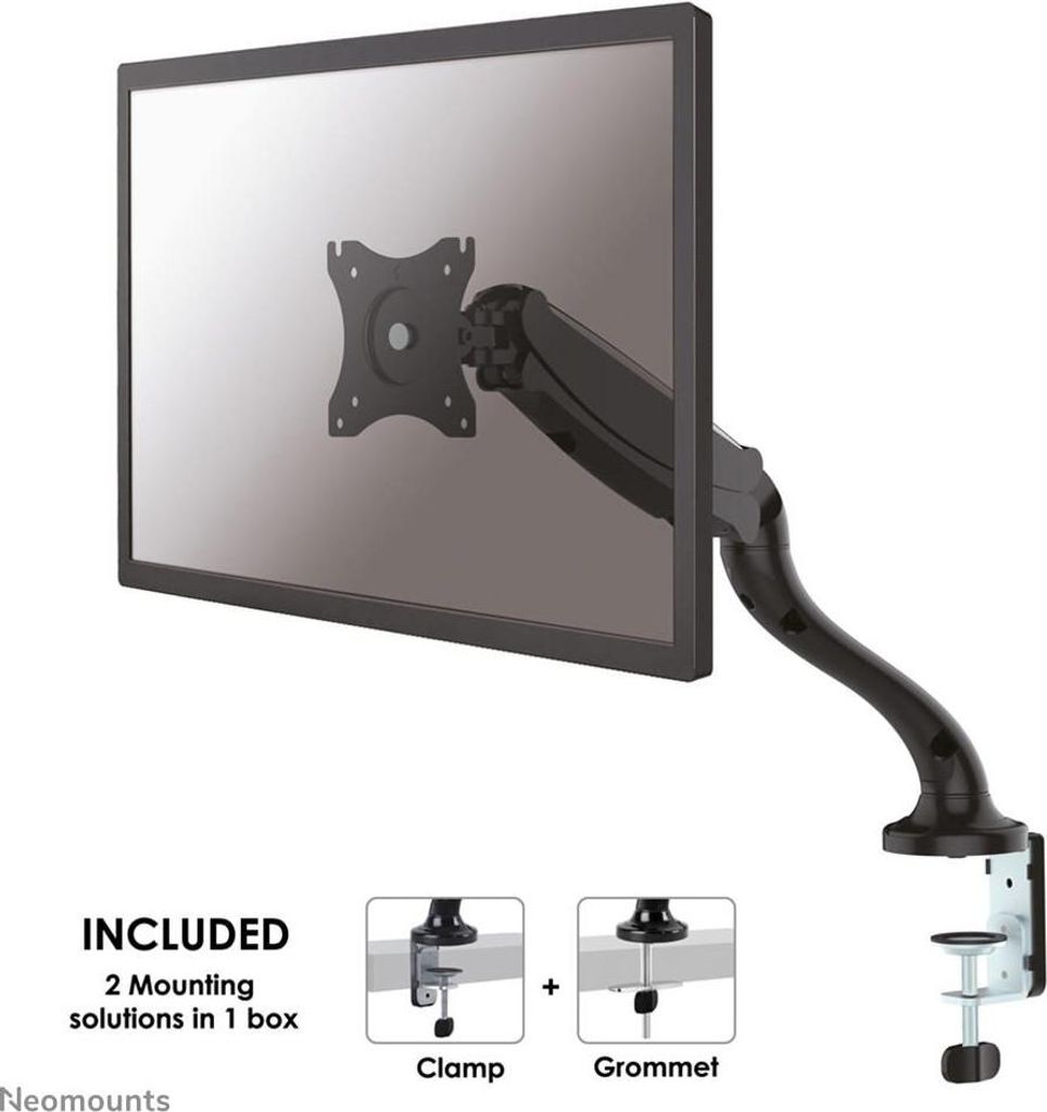 Neomounts NM-D500BLACK supporto da tavolo per Tv a schermo Immagine del prodotto 