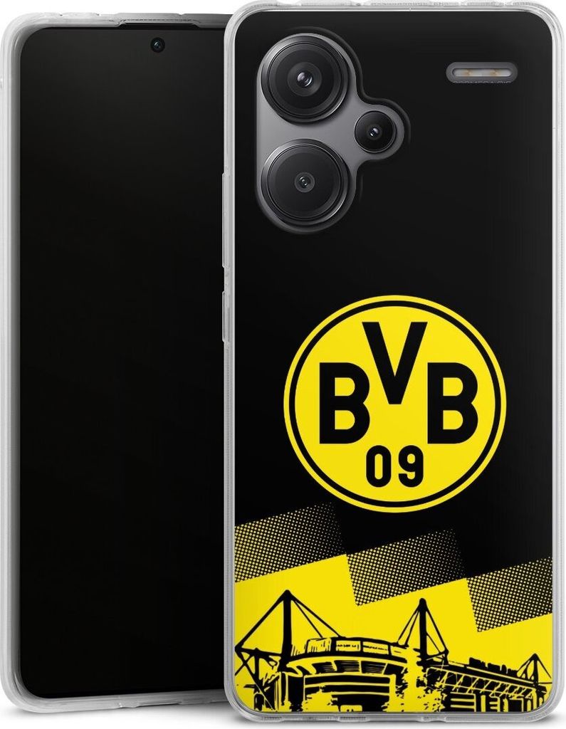 DeinDesign Handyhülle für Xiaomi Redmi Note 13 Pro Plus Silikon Hülle Case Smartphone Schutzhülle BVB Borussia Dortmund Stadion