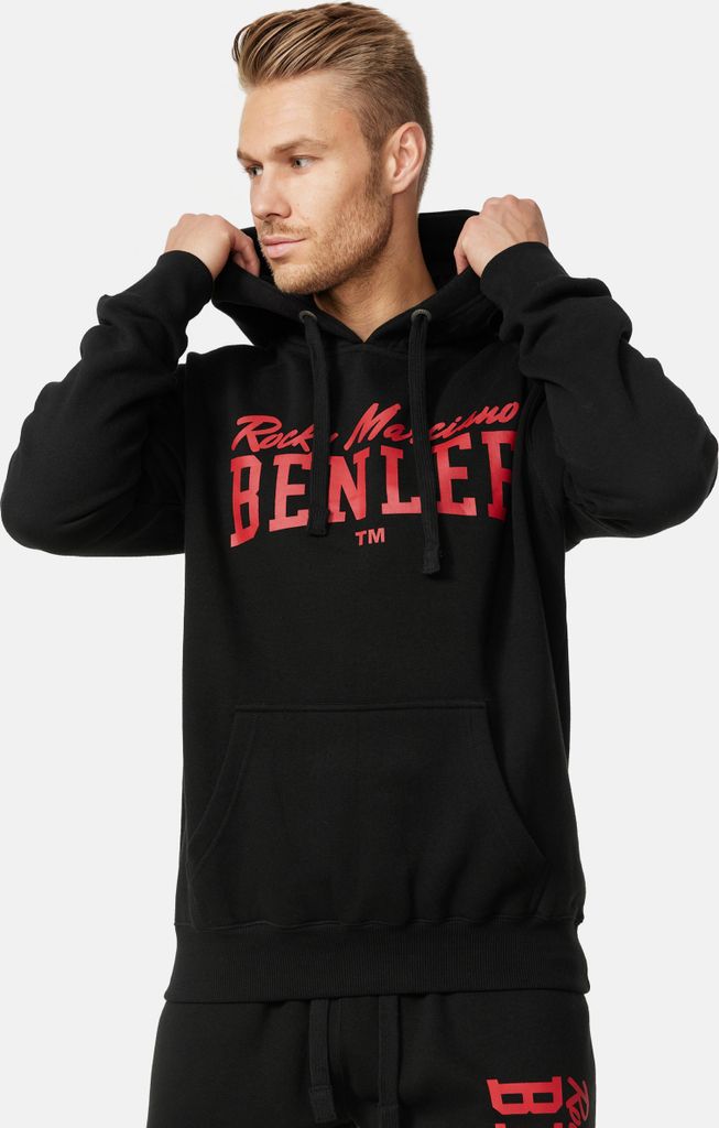Benlee Herren Hoodie Stronghurst black/red XL