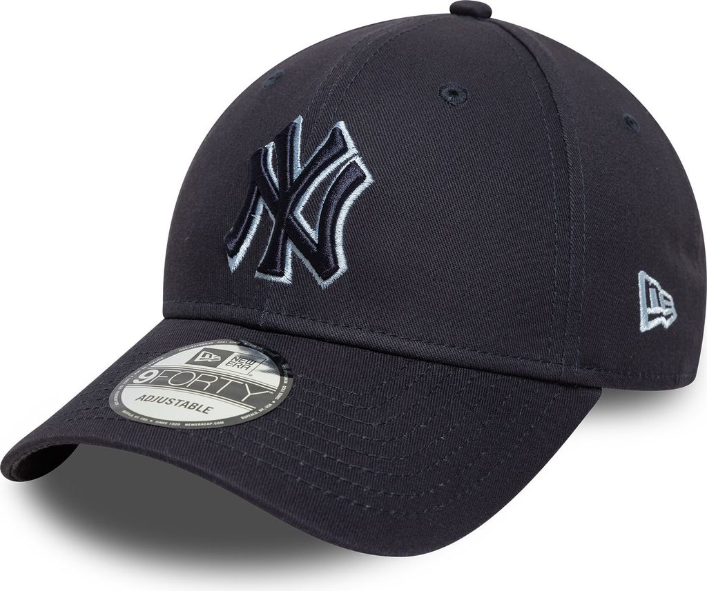 New Era 9Forty Strapback Cap OUTLINE New York Yankees navy