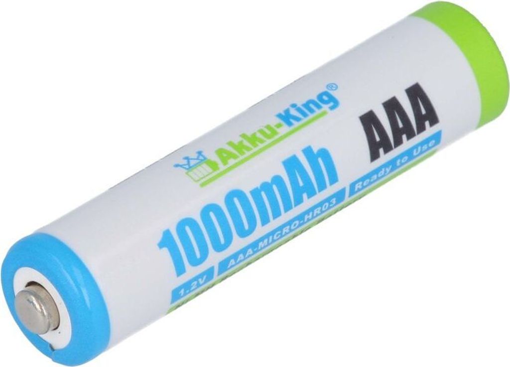 4 x Akku kompatibel mit Siemens Gigaset AAA - Ni-Mh 1000mAh Produktbild 4