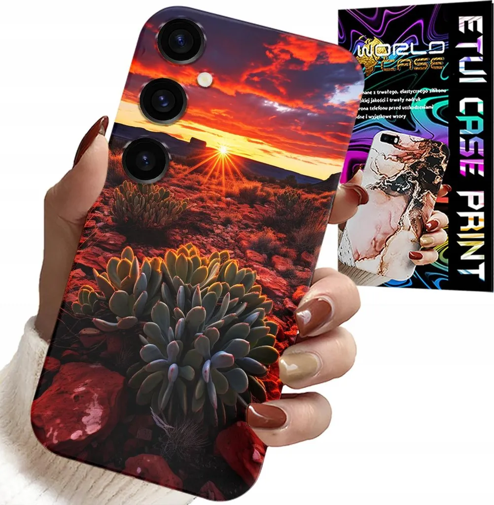 Kit Cover Samsung A14 5G Deserto Messicano e Vetro Protezione Totale