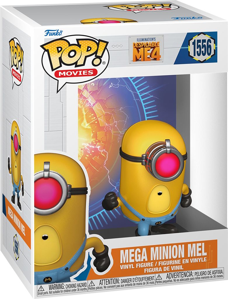 Despicable Me 4 - Mega Minion Mel 1556 - Funko Pop! Vinyl Produktbild 