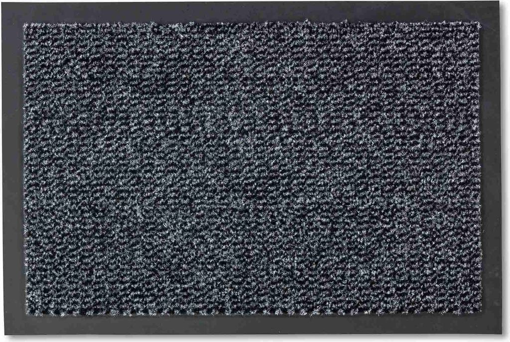 Antislip-Deurmat 40x60 cm, antraciet, schnell trocknend, für Innenbereich