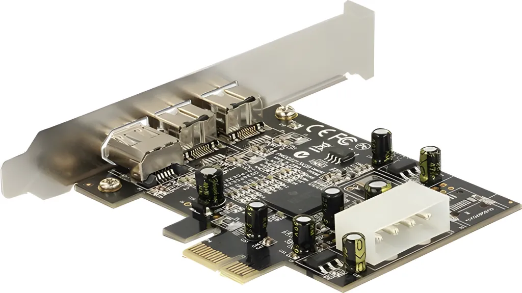 Adaptateur vidéo FireWire PCI Express pour montage numérique 800Mb/s