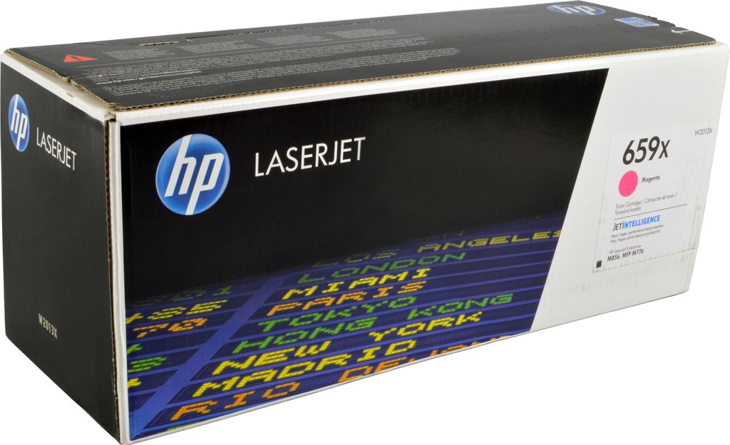 HP LaserJet 659X Magenta Original Tonerkartusche mit hoher Produktbild 