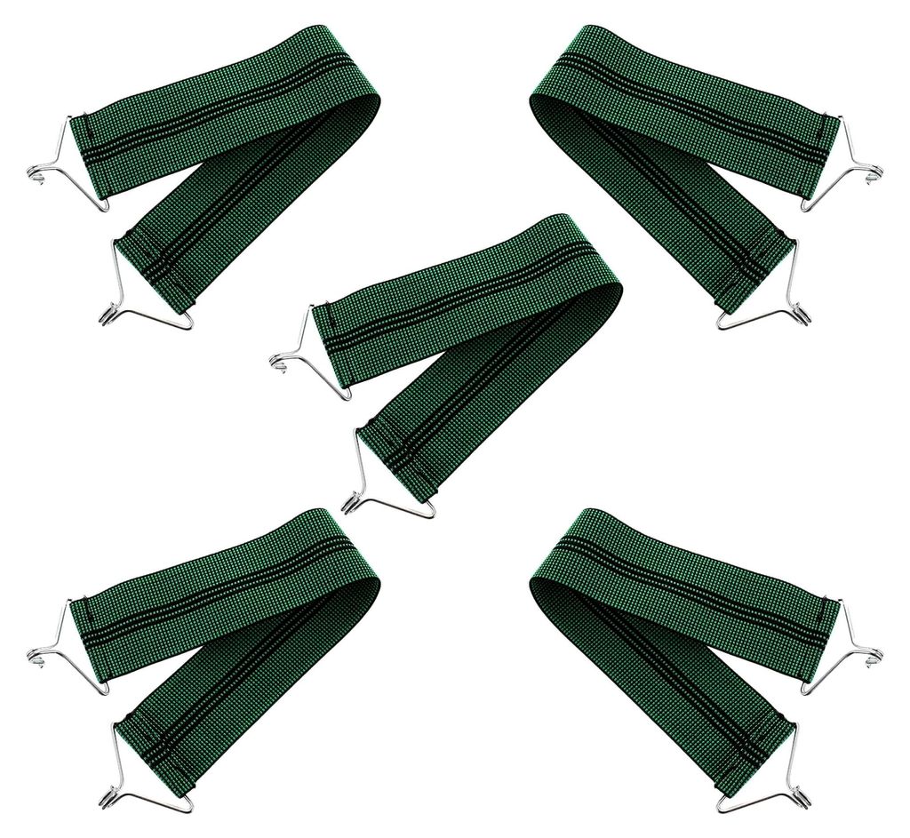 5 Stück Elastische Verstärkungsgurte für Liegesessel und Klappstühle aus Robustem Material für Erhöhte Stabilität