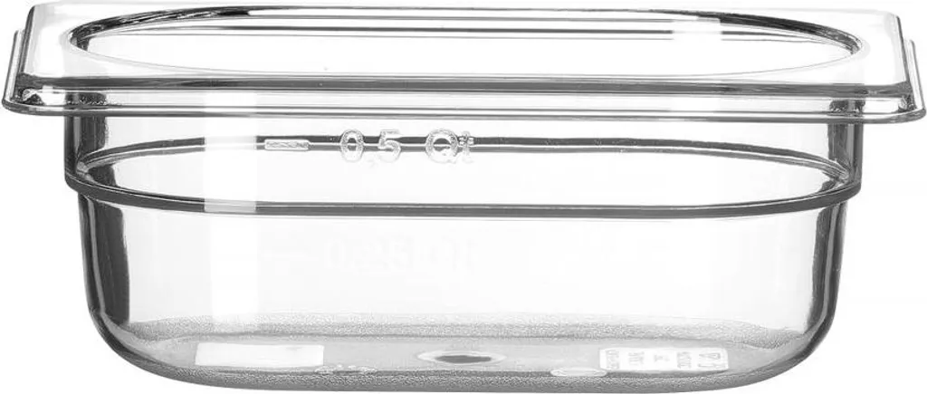 Hendi GN 1/9 0,6L Profi Line - Contenitore Alimentare Trasparente