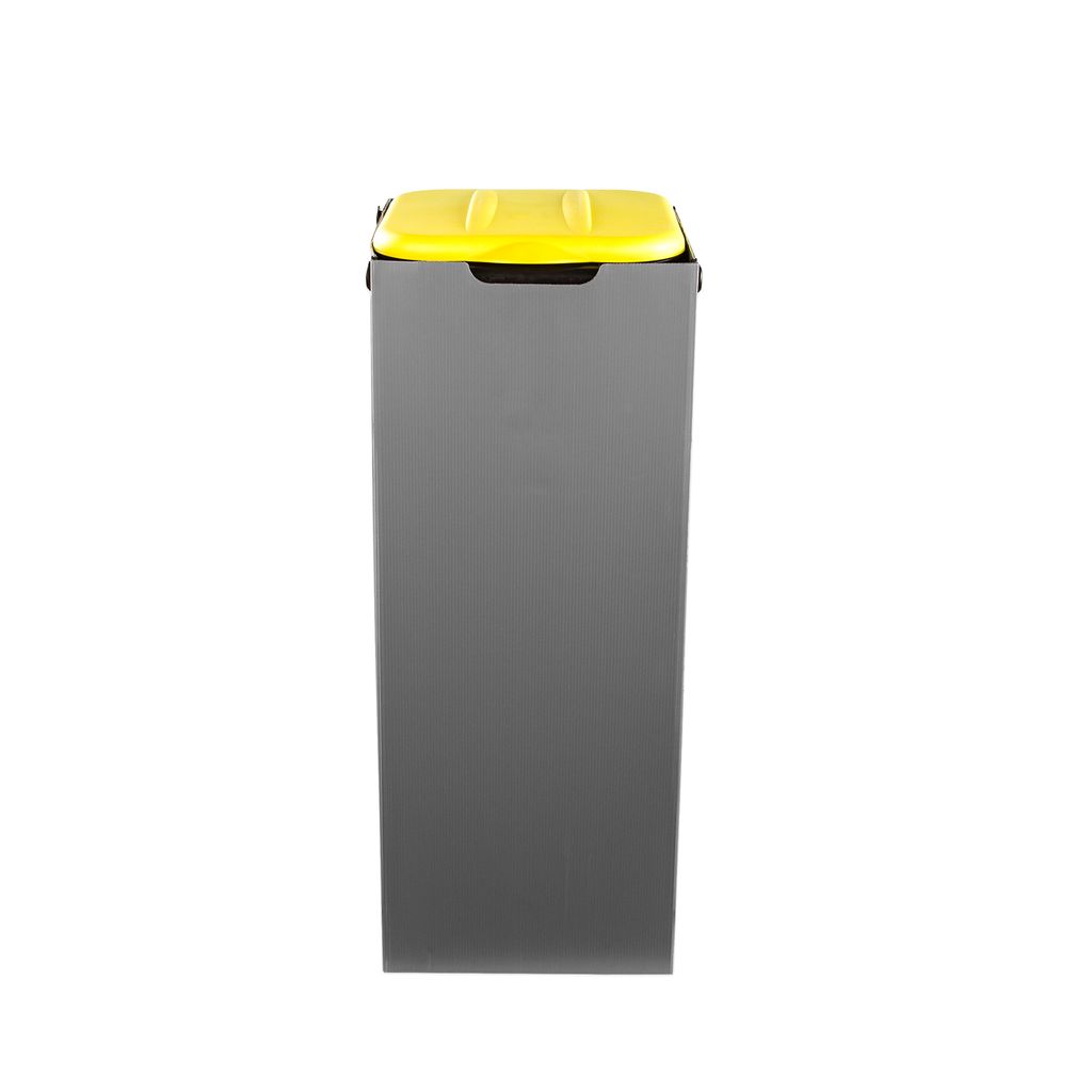 70 l Müllsackständer Abfallständer Müllsackhalterung blau gelb schwarz 