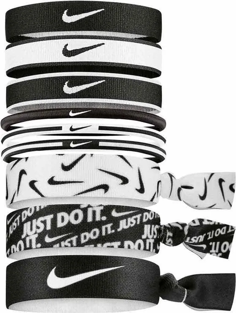 Chouchous Nike lot de 9 pour maintenir vos cheveux pendant l'effort physique