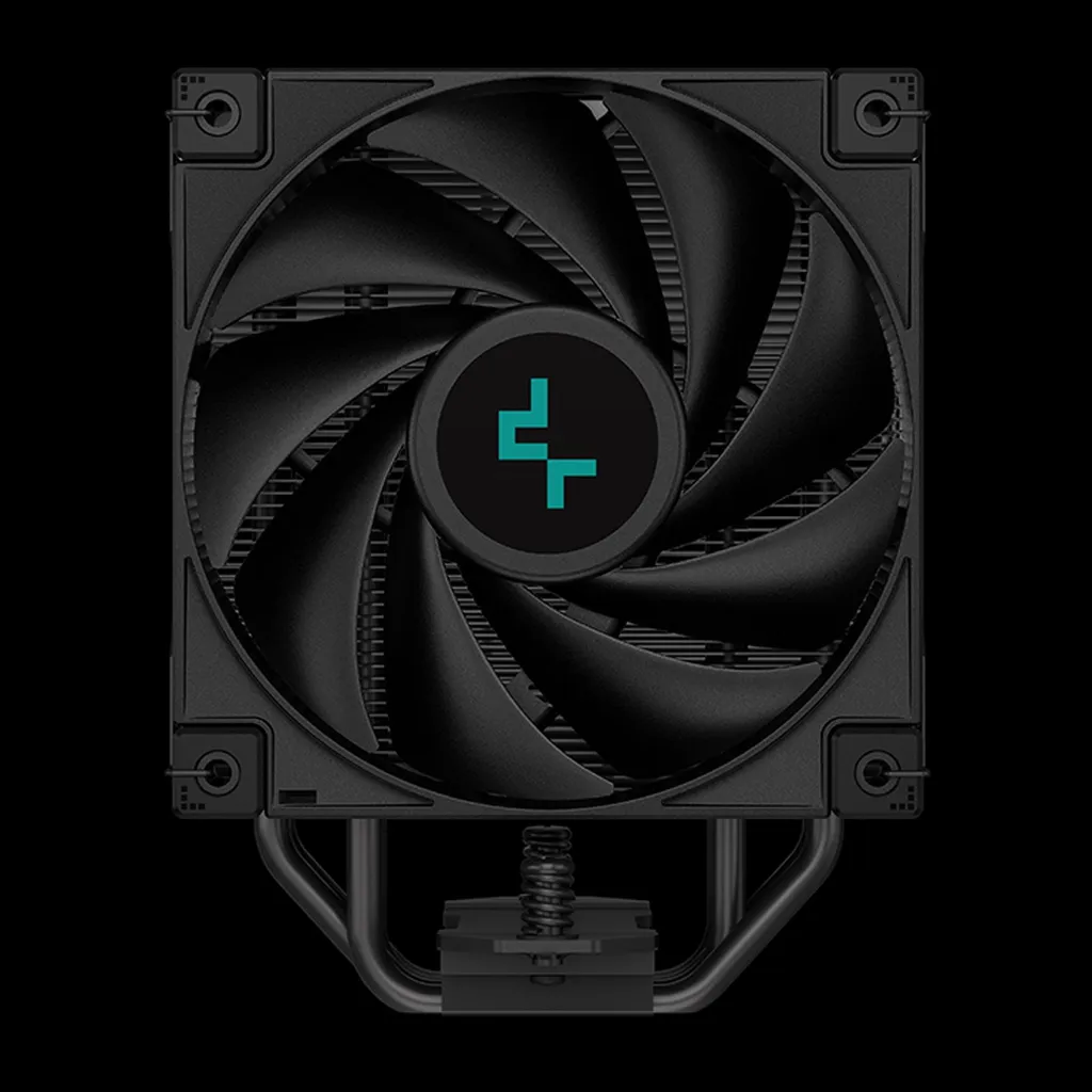 AK400 Zero Dark Plus Noir - Ventirad Performance avec Double Ventilateur - 11