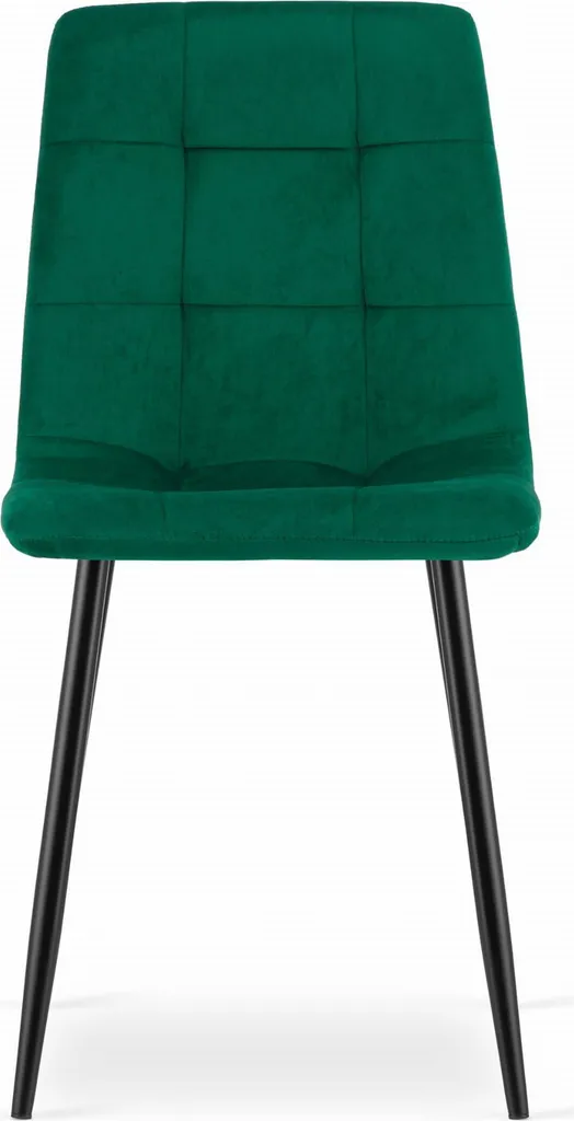 Sedia Valora KARA Verde Scuro - Sedia Moderna per Cucina e Sala - 2
